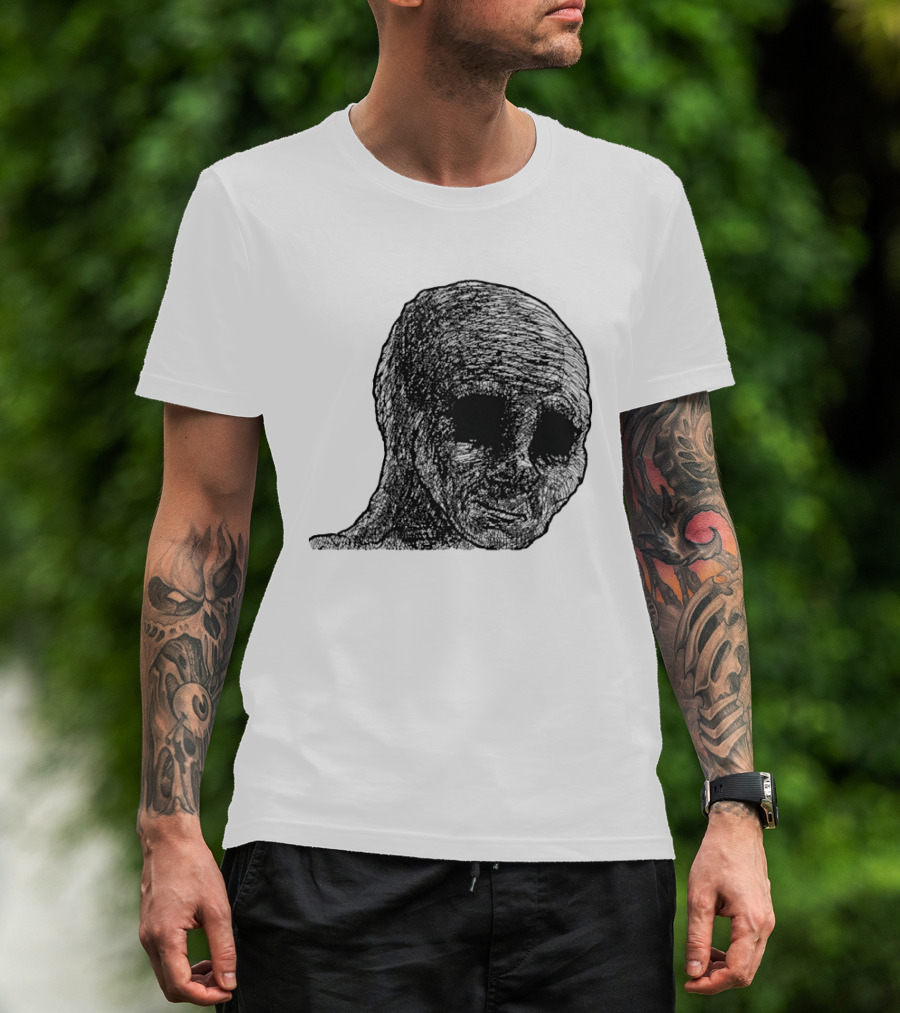 Withered Wojak Feels Doomer Meme Aesthetic T-Shirt