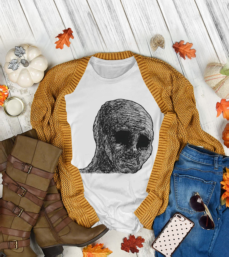 Withered Wojak Feels Doomer Meme Aesthetic T-Shirt