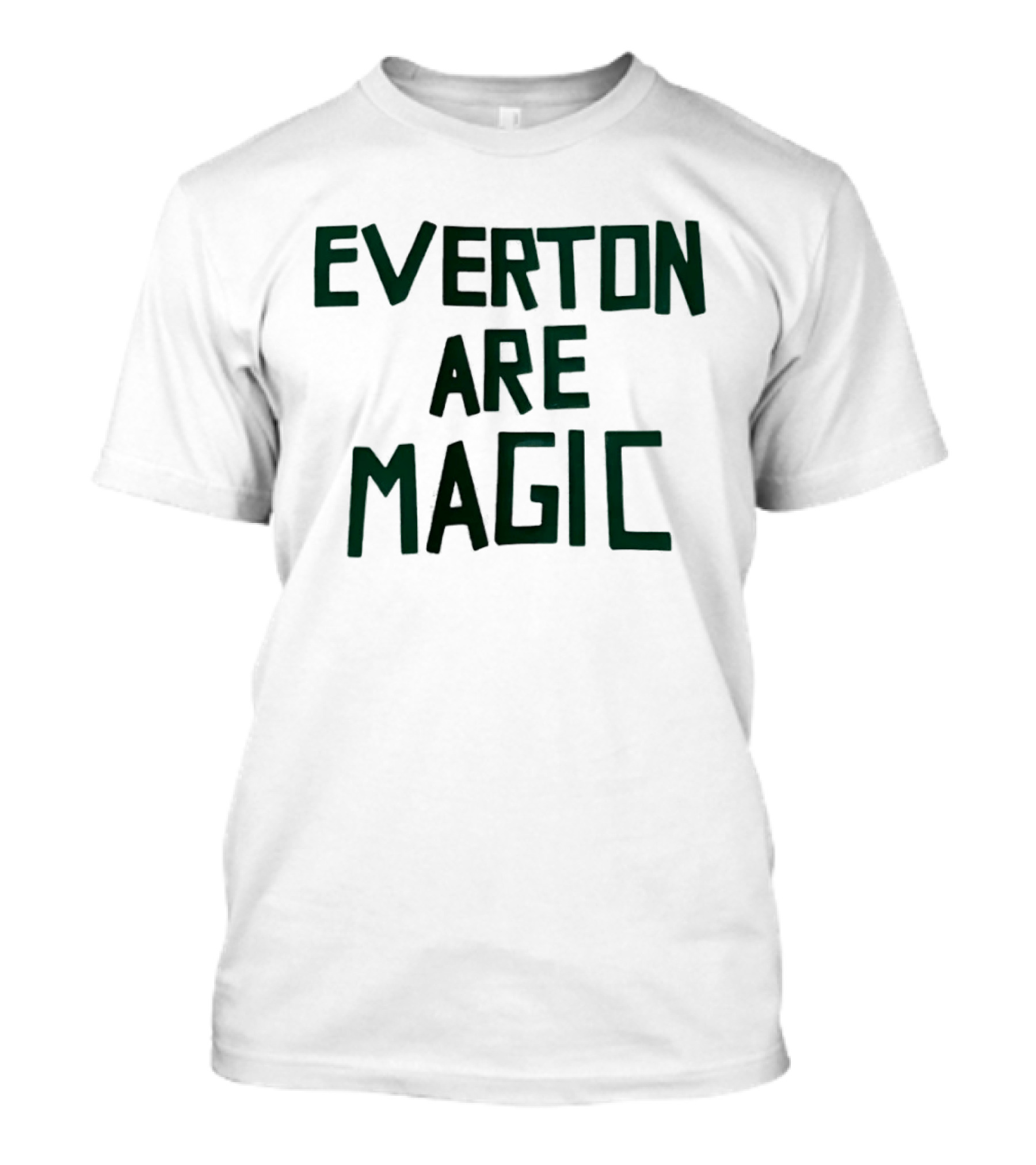 Everton Are Magic Premier League Goodison Park Fan Celebration T-Shirt