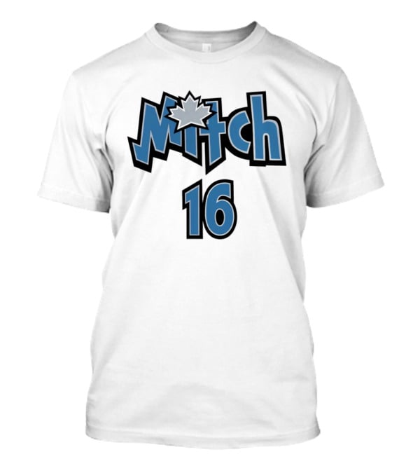 Mitch 16 Toronto Maple Leafs NHL Hockey Star T-Shirt