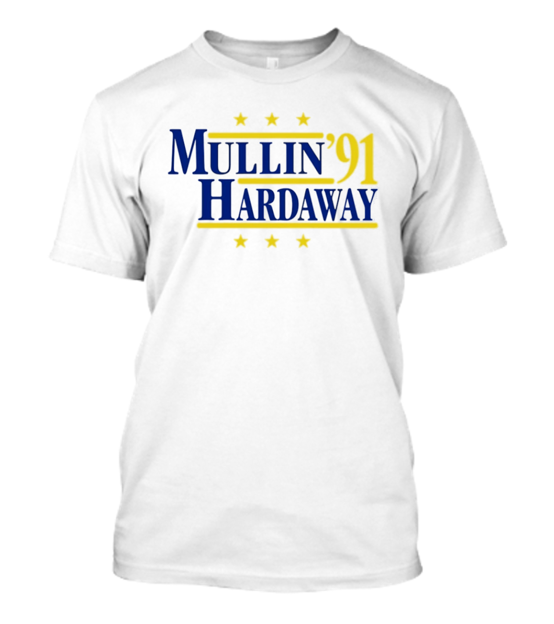 Mullin Hardaway 91 Stars Golden State Warriors T-Shirt