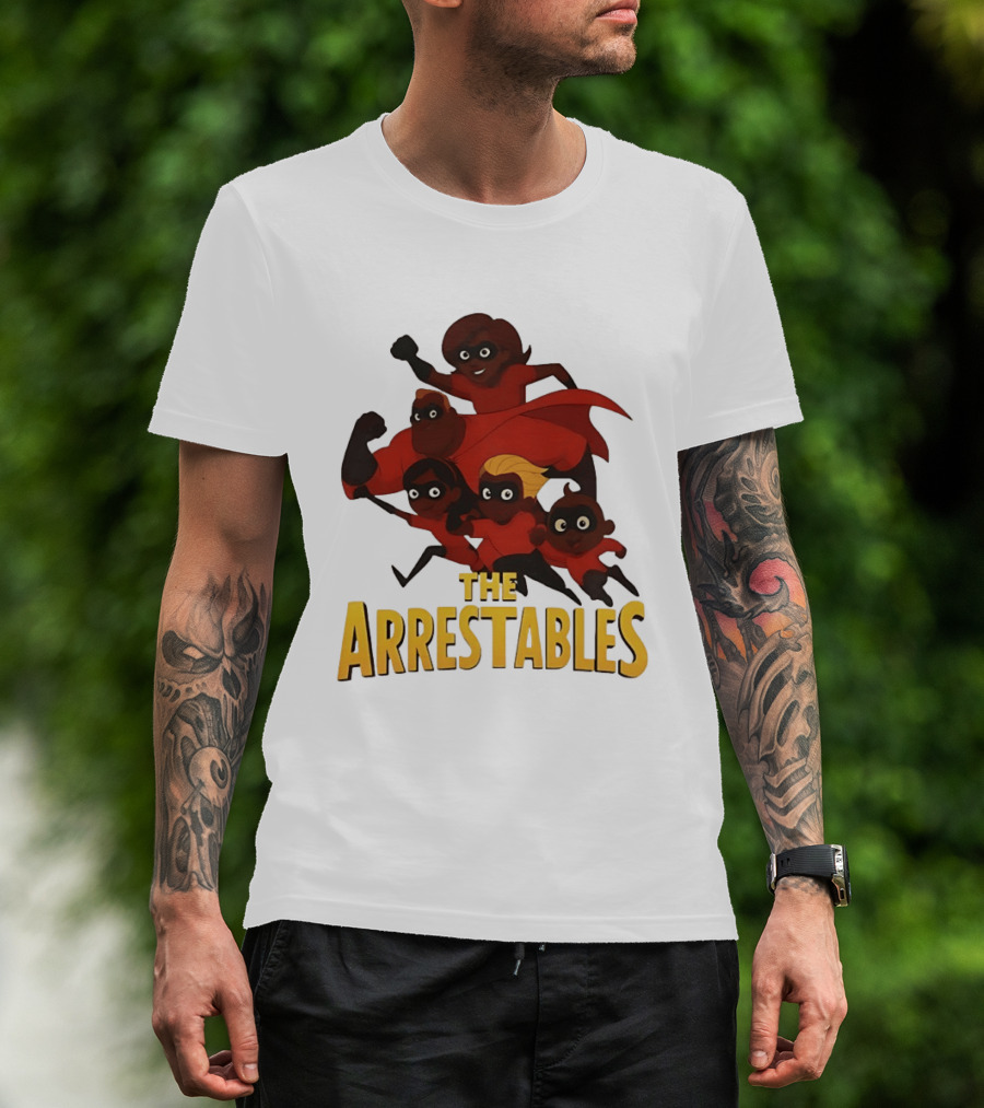 The Arrestables Family Team Superhero T-Shirt