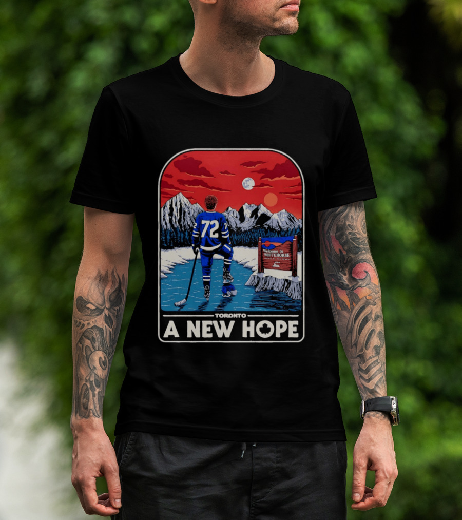 Toronto A New Hope Welcome To Whitehorse Hockey Yukon T-Shirt
