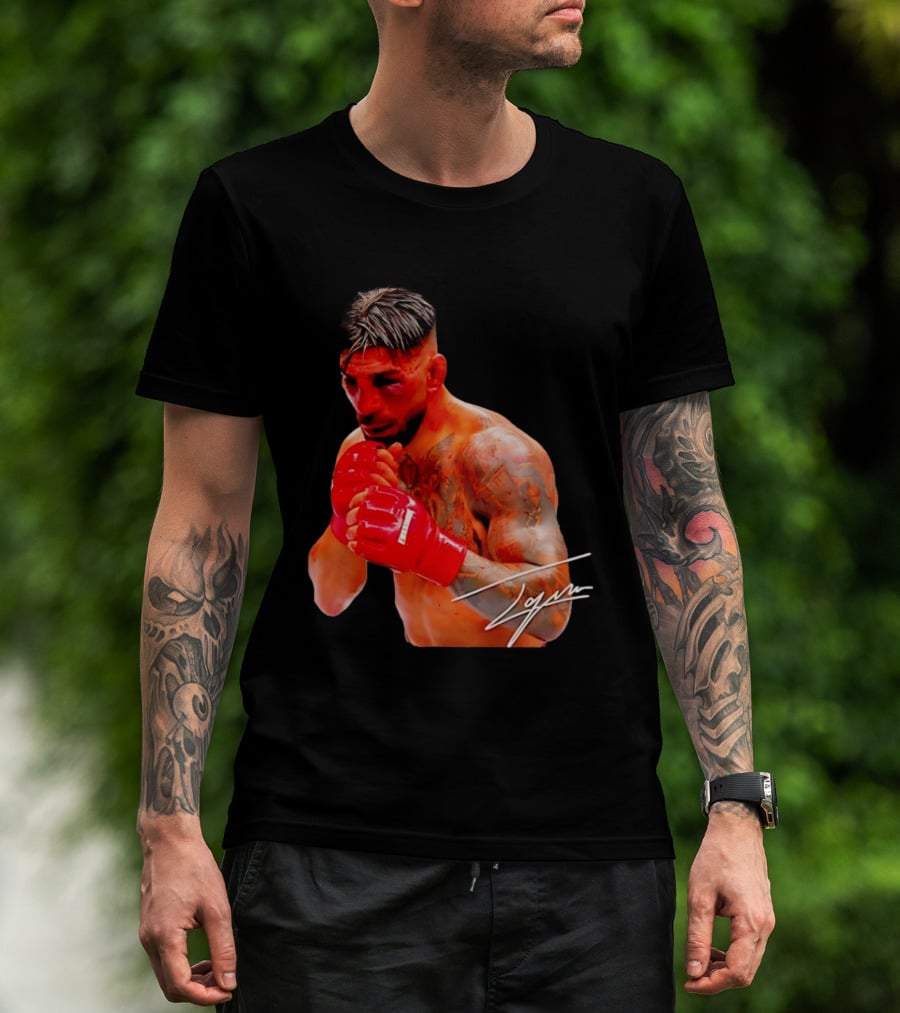 Ilia Topuria Signature Series MMA Fighter T-Shirt