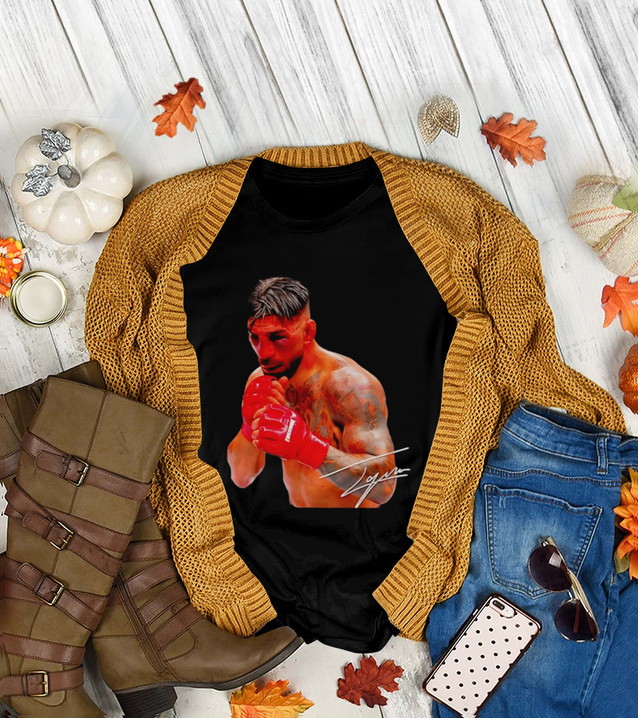 Ilia Topuria Signature Series MMA Fighter T-Shirt