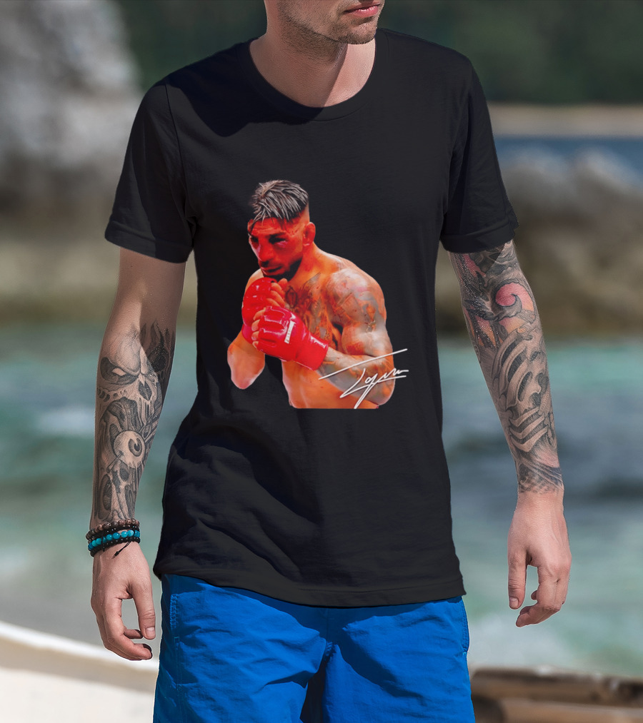 Ilia Topuria Signature Series MMA Fighter T-Shirt