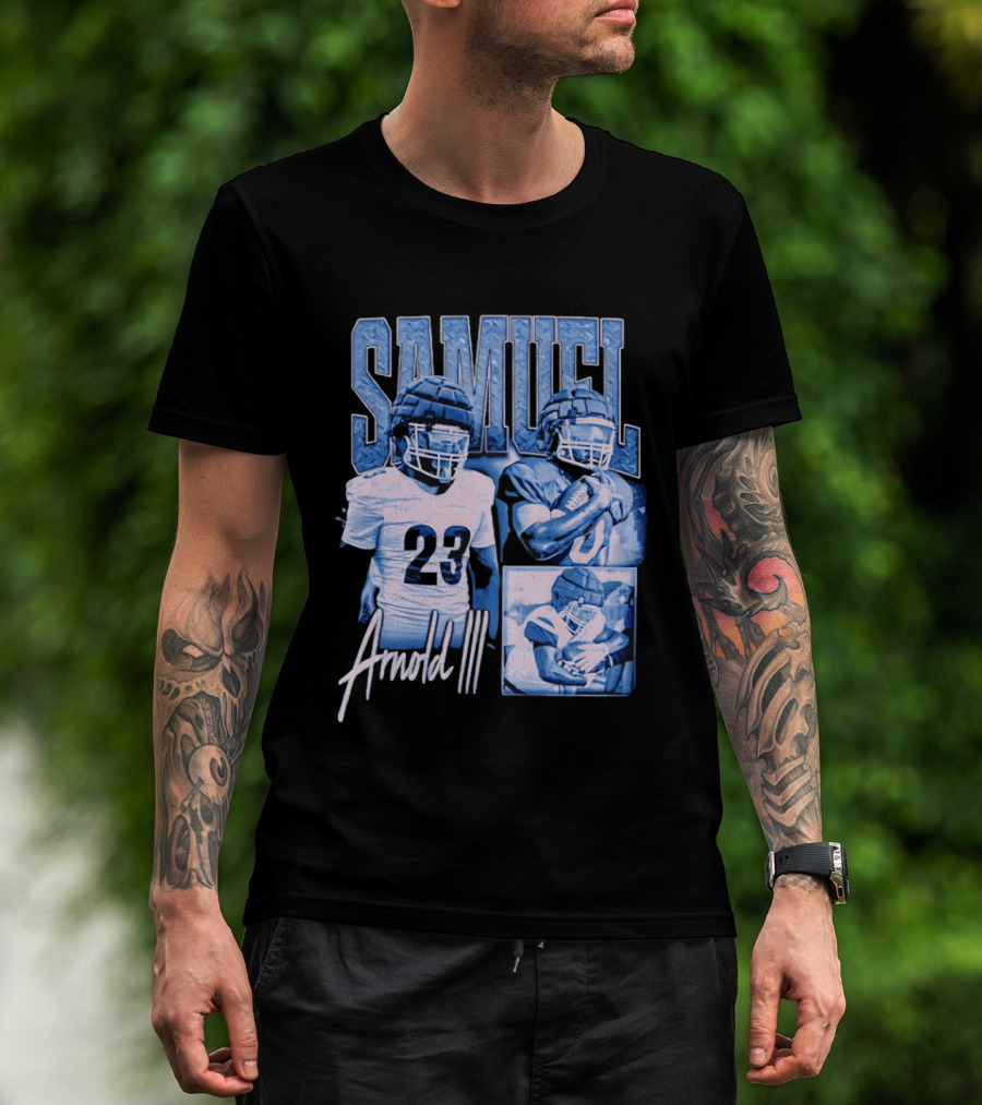 Samuel Arnold III Football Player 23 Athlete T-Shirt