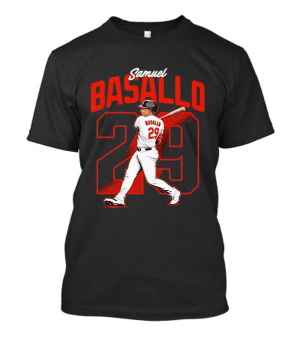 Samuel Basallo 29 Baltimore Orioles Baseball Player T-Shirt