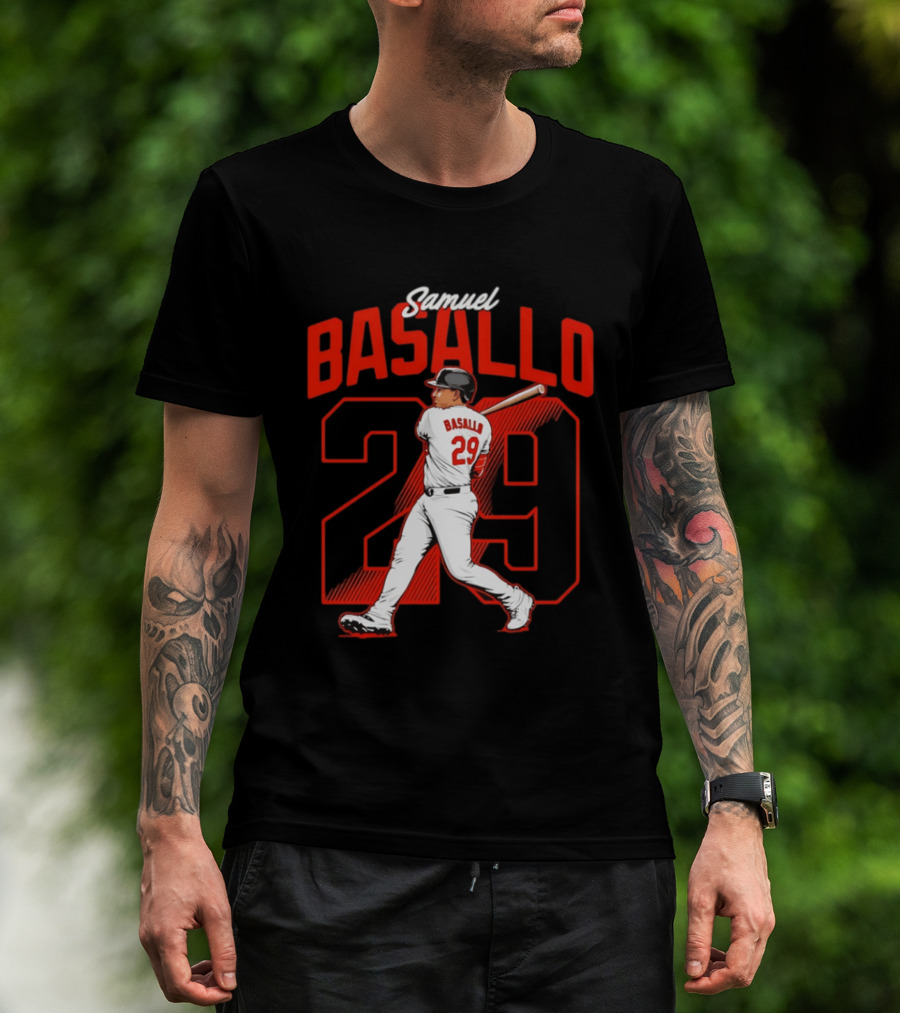 Samuel Basallo 29 Baltimore Orioles Baseball Player T-Shirt
