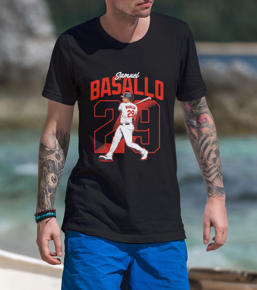 Samuel Basallo 29 Baltimore Orioles Baseball Player T-Shirt