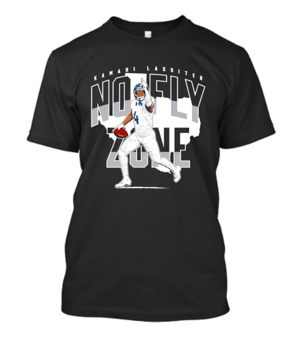 Kamari Lassiter No Fly Zone Football T-Shirt
