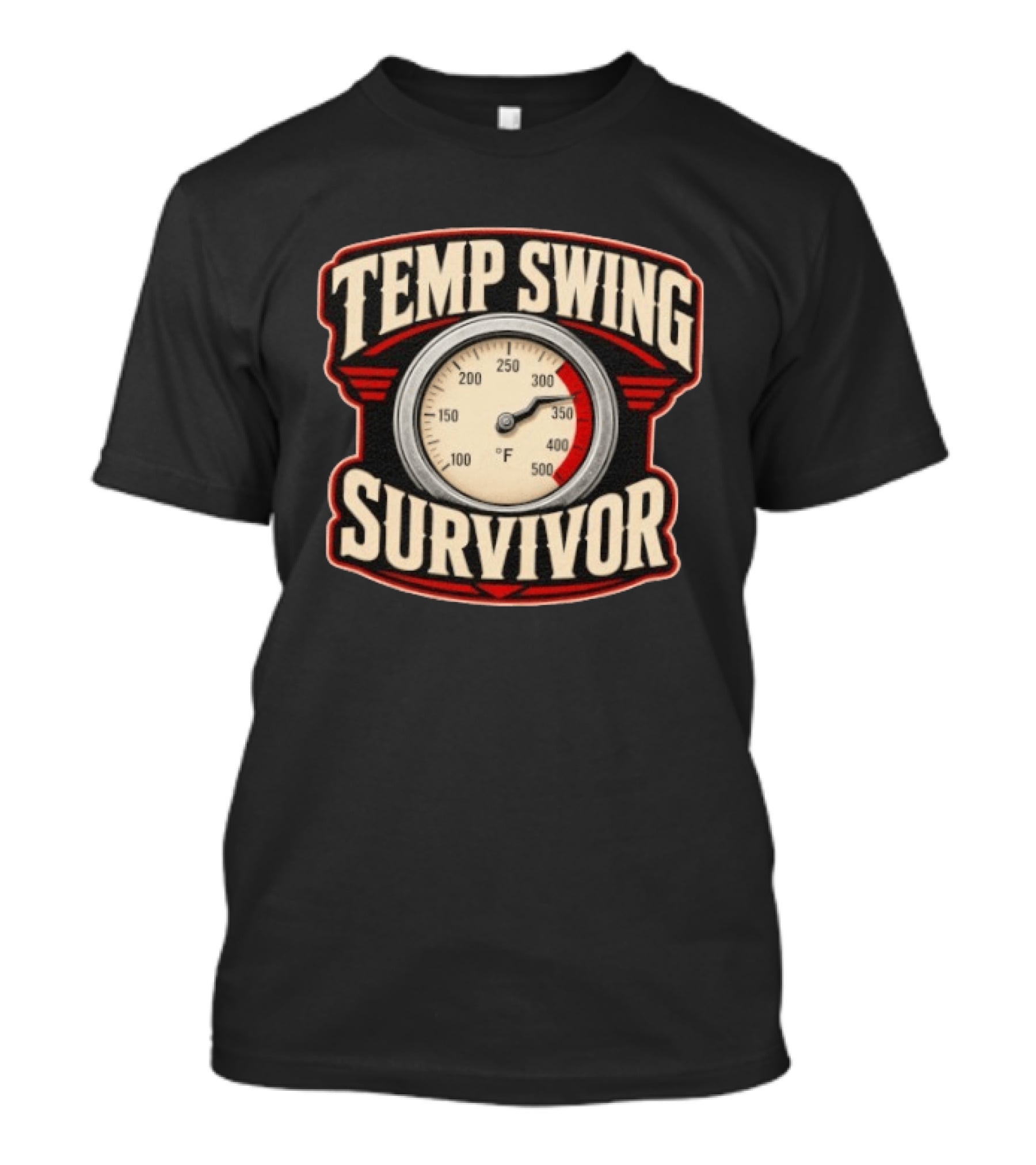 Temp Swing Survivor Thermometer T-Shirt