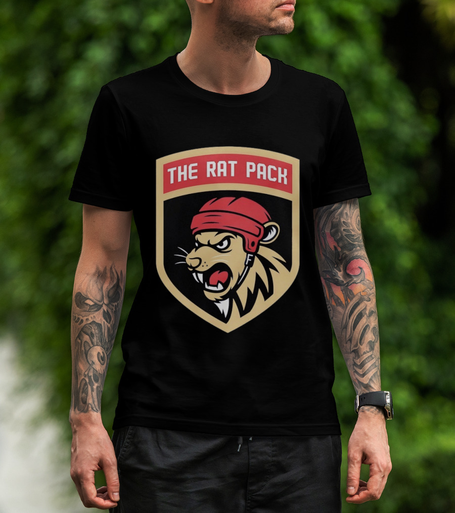The Rat Pack Hockey Lion T-Shirt