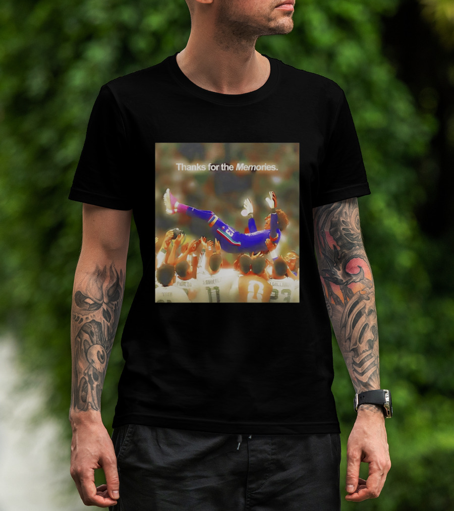 Guillermo Ochoa Thanks For The Memories Soccer Celebration T-Shirt