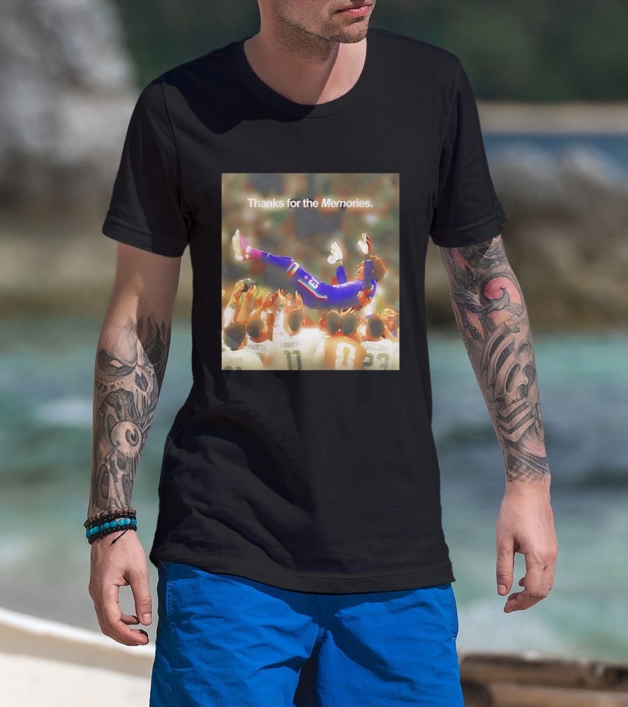 Guillermo Ochoa Thanks For The Memories Soccer Celebration T-Shirt