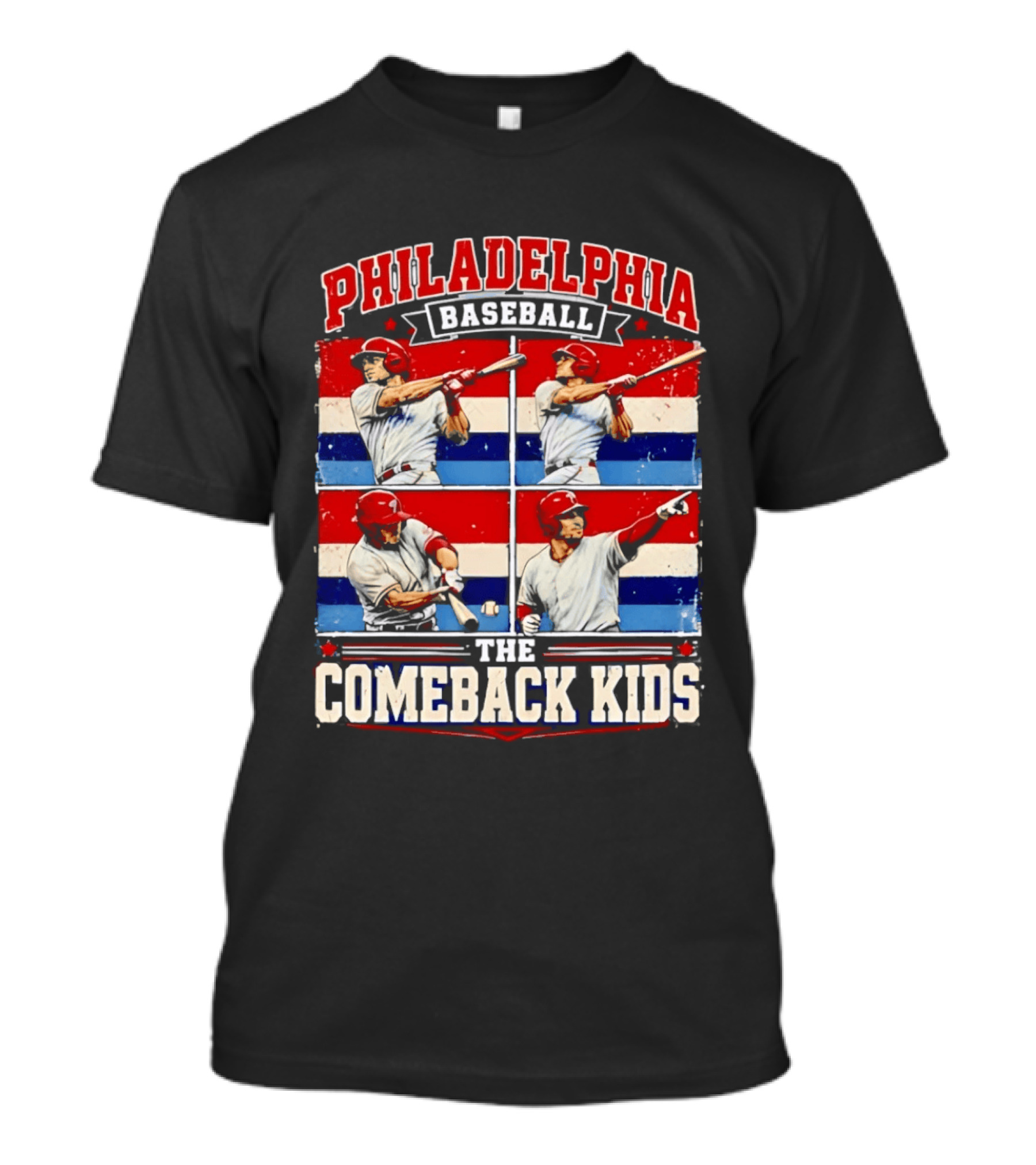 Philadelphia Baseball The Comeback Kids T-Shirt