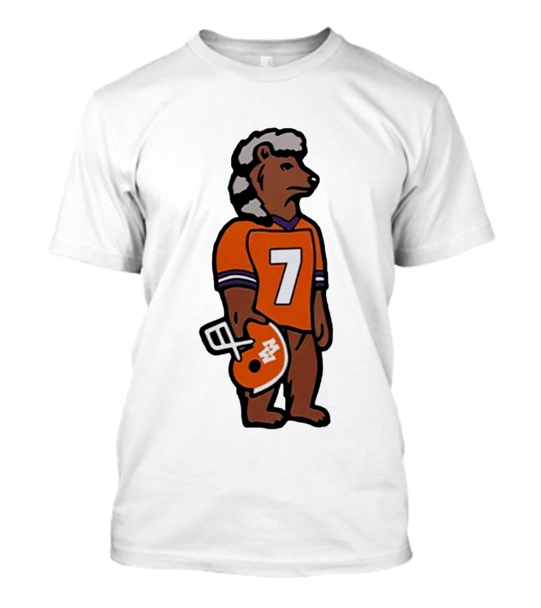Morgan Wallen Bear 7 Clemson Tigers Football Country Music T-Shirt