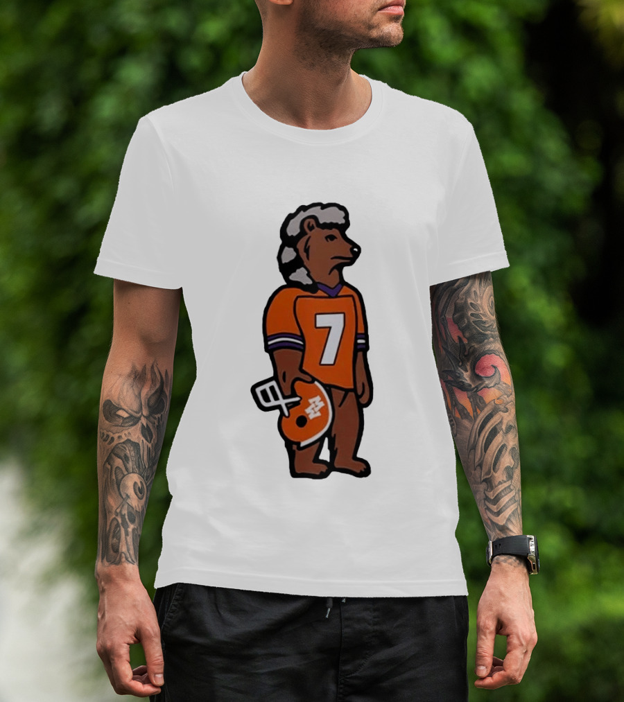 Morgan Wallen Bear 7 Clemson Tigers Football Country Music T-Shirt