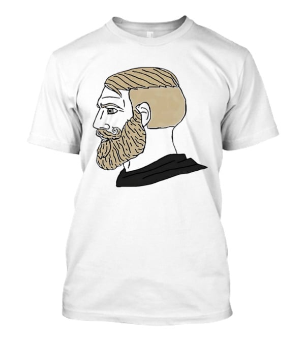 Chad Complex Gigachad Meme Alpha Male Profile T-Shirt