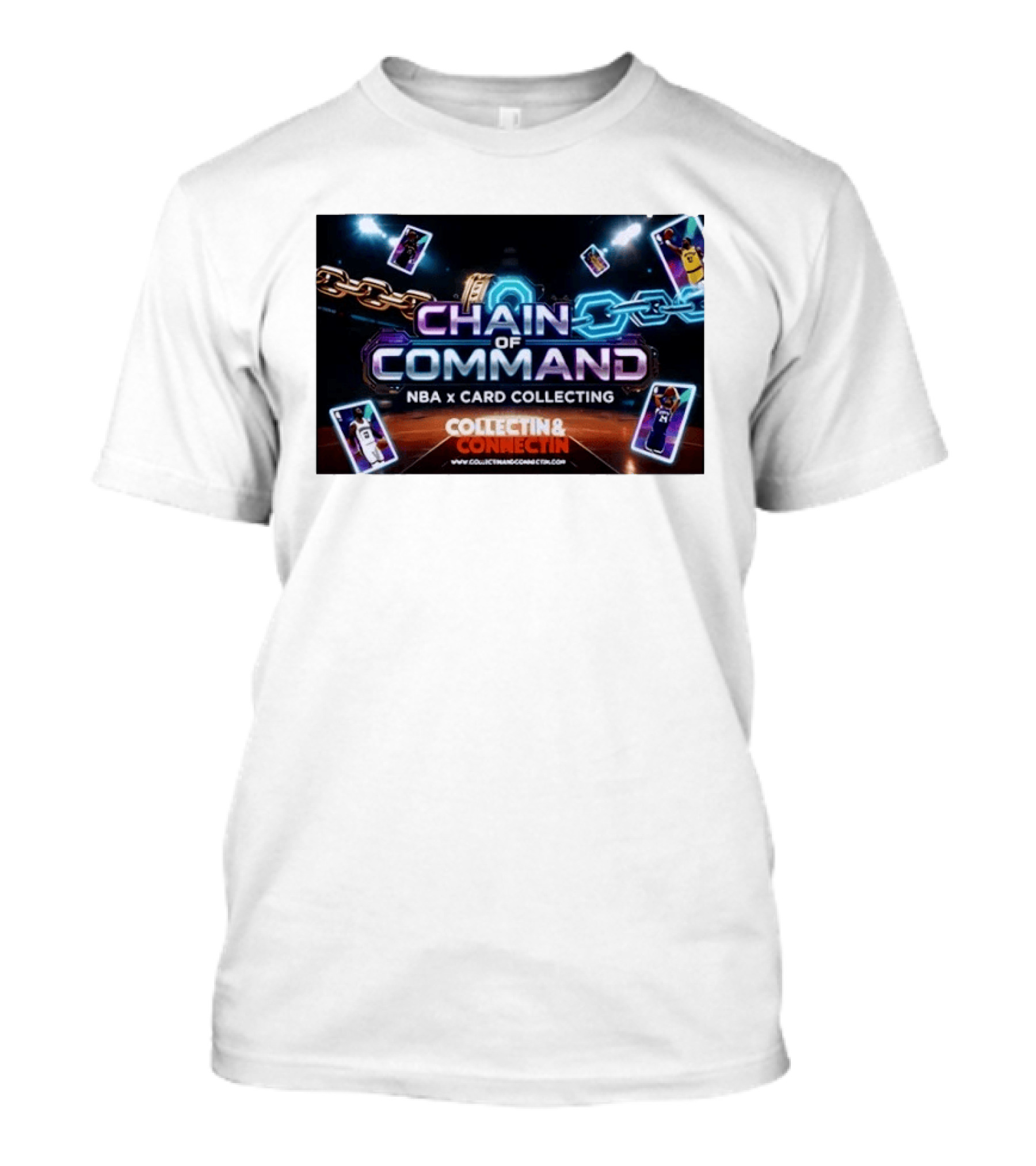 Chain Of Command NBA X Card Collecting Collectin & Connectin Basketball Cards T-Shirt