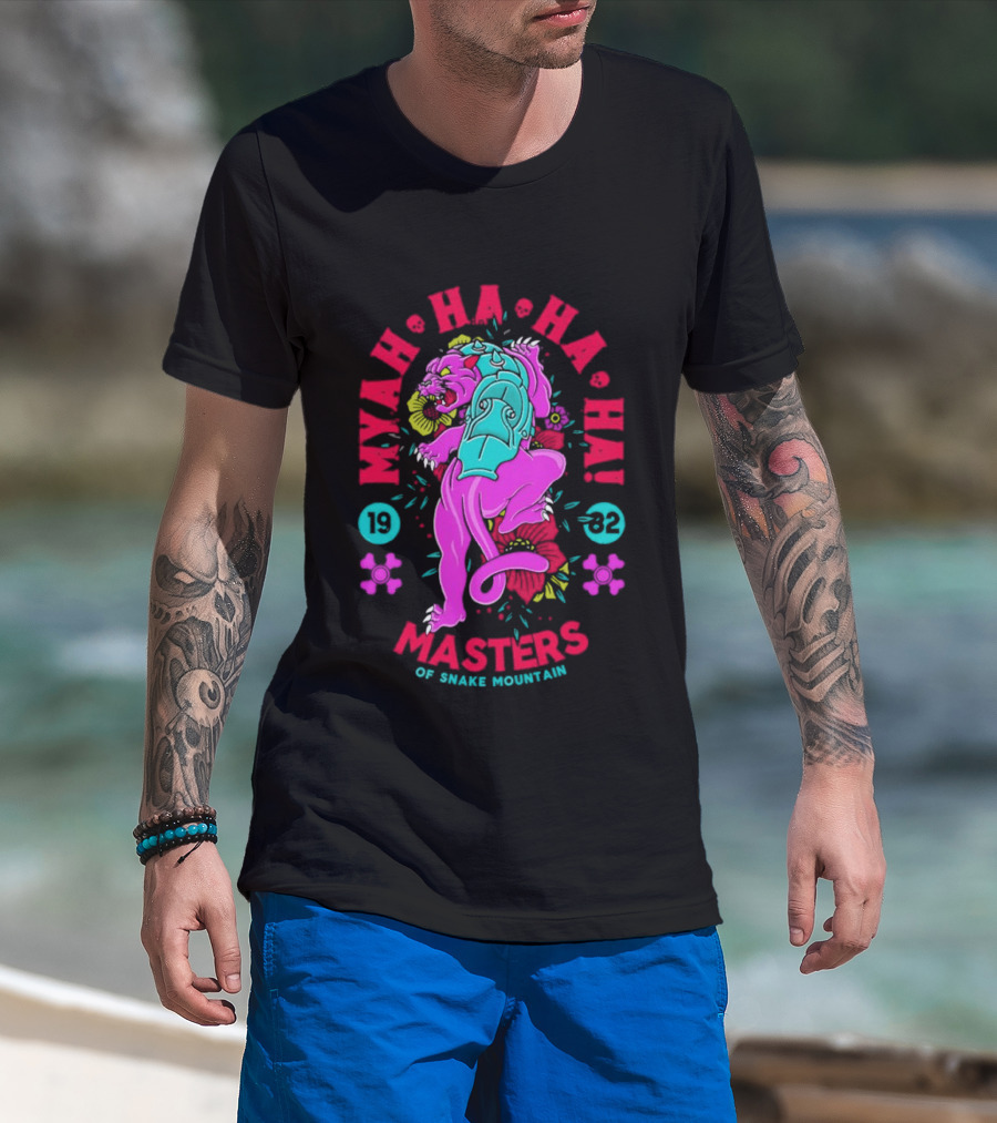 Mwah Ha Ha Ha Masters Of Snake Mountain 1982 T-Shirt