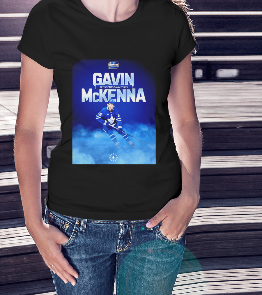 Gavin McKenna 1st Overall Pick 2026 NHL Draft Toronto Maple Leafs T-Shirt