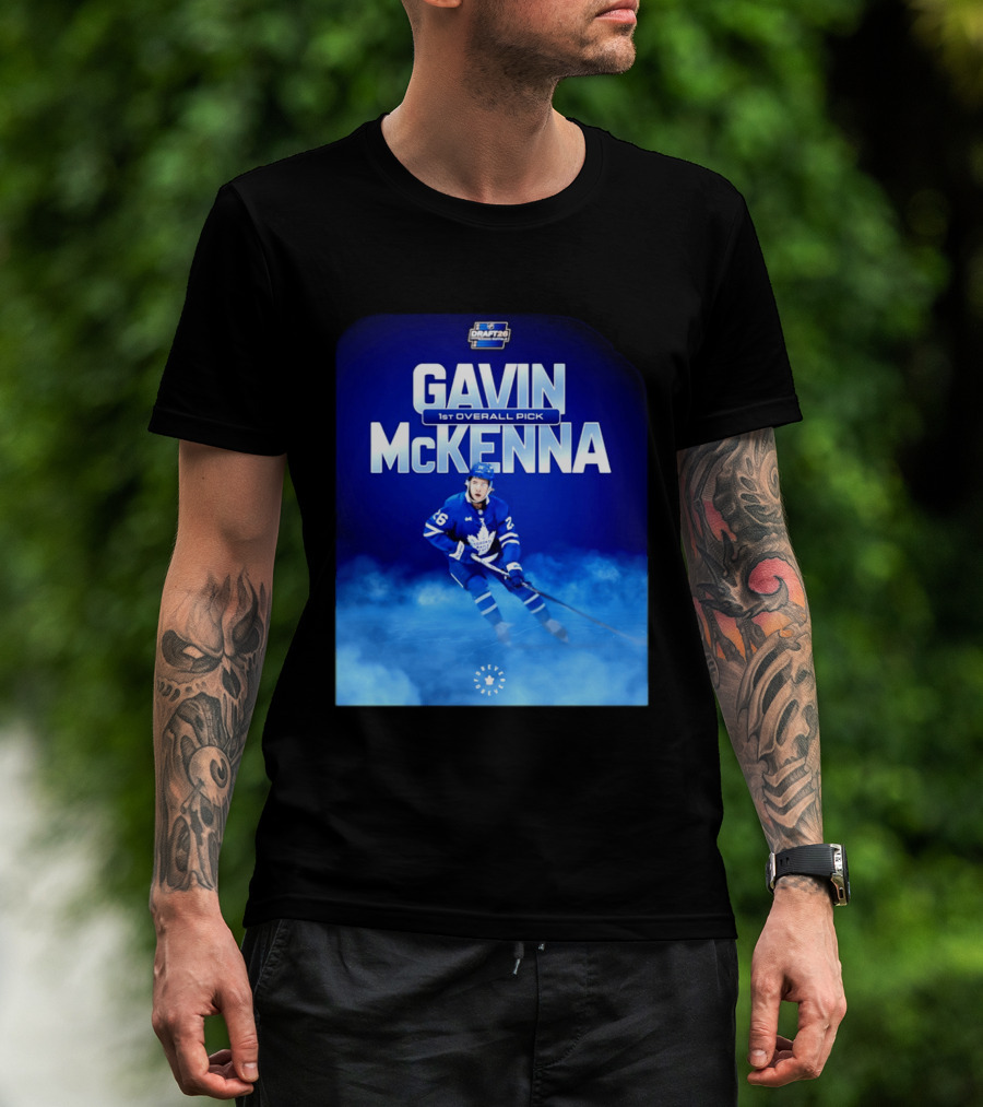Gavin McKenna 1st Overall Pick 2026 NHL Draft Toronto Maple Leafs T-Shirt