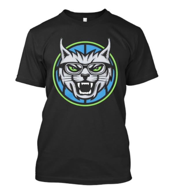 Minnesota Lynx Basketball Goggles Cat T-Shirt