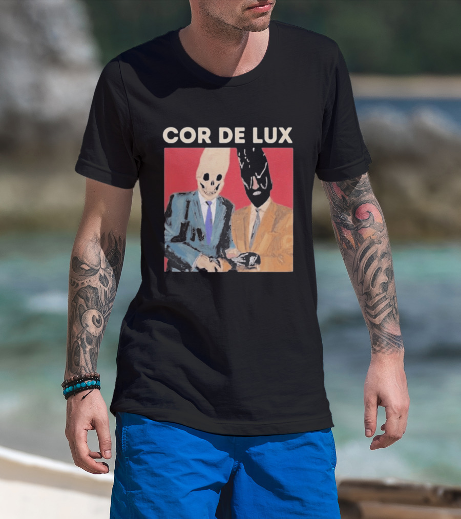 COR DE LUX Surreal Suited Figures T-Shirt