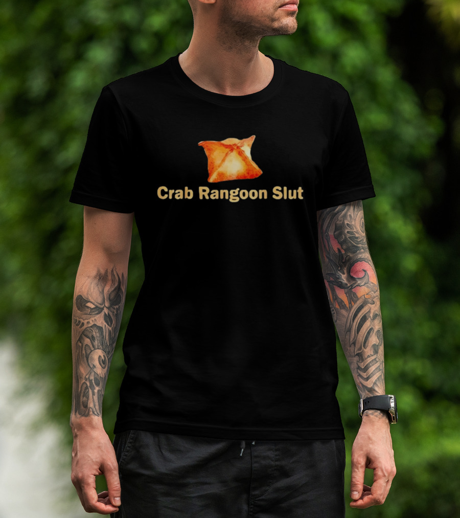 Crab Rangoon Slut Food Chinese Takeout T-Shirt