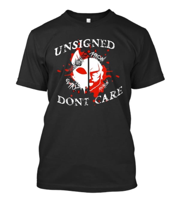 Unsigned Dont Care Aaron Gary Anakin Split Mask T-Shirt