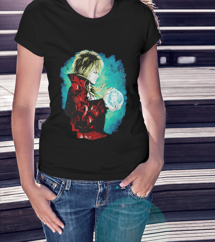 Labyrinth Jareth And Sarah Magic Orb T-Shirt