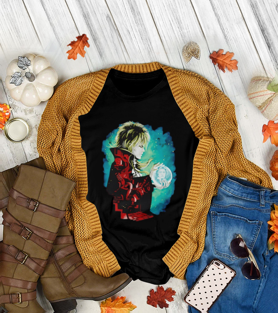 Labyrinth Jareth and Sarah Magic Orb T-Shirt