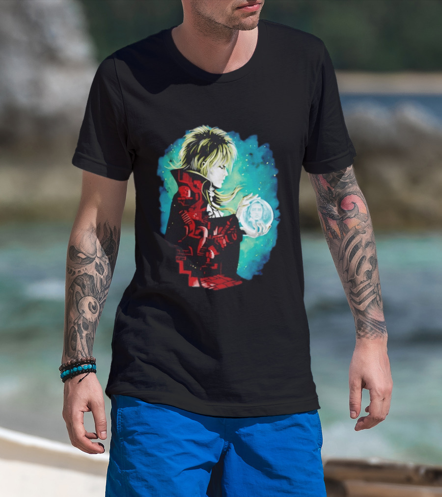 Labyrinth Jareth And Sarah Magic Orb T-Shirt