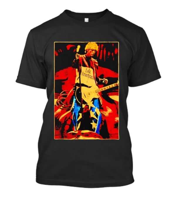 Lost Americana Kurt Cobain Nirvana Grunge T-Shirt
