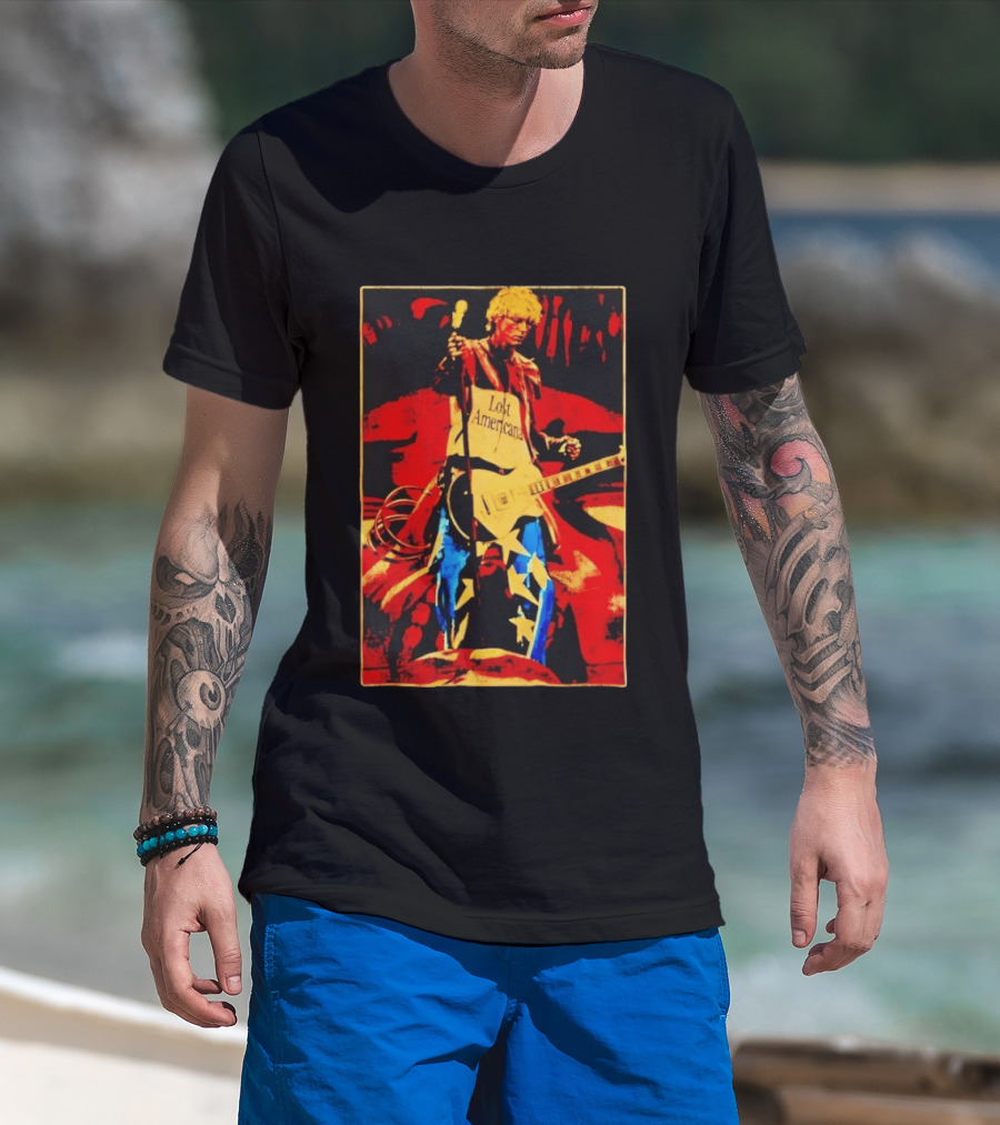 Lost Americana Kurt Cobain Nirvana Grunge T-Shirt