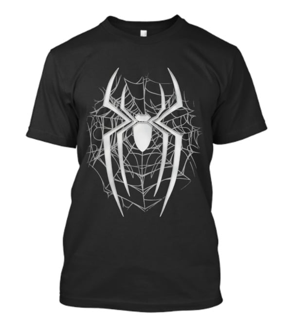 Marvel Spider Man Brand New Day Dark Spiderweb White T-Shirt