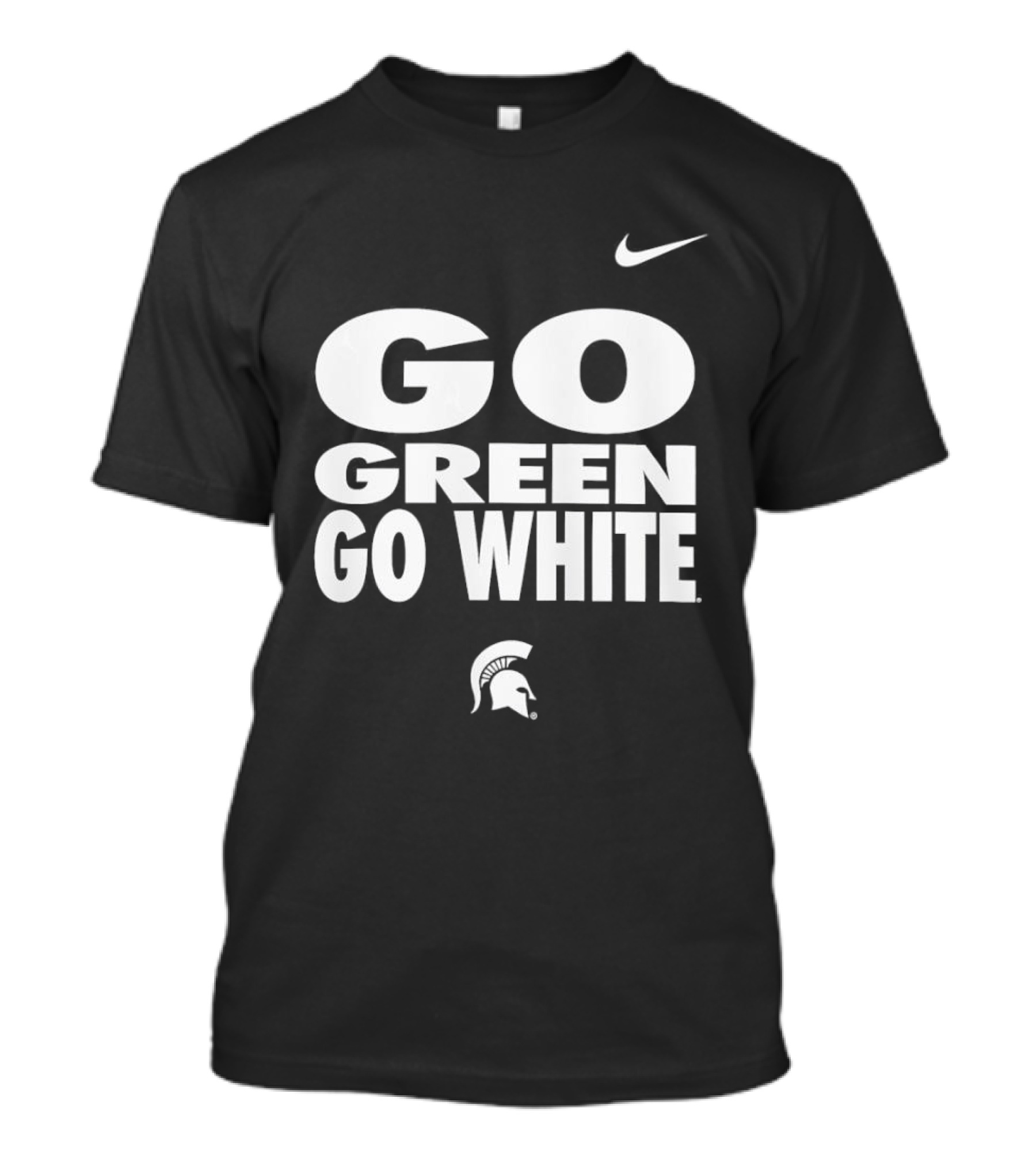 Nike Michigan State Spartans Go Green Go White T-Shirt