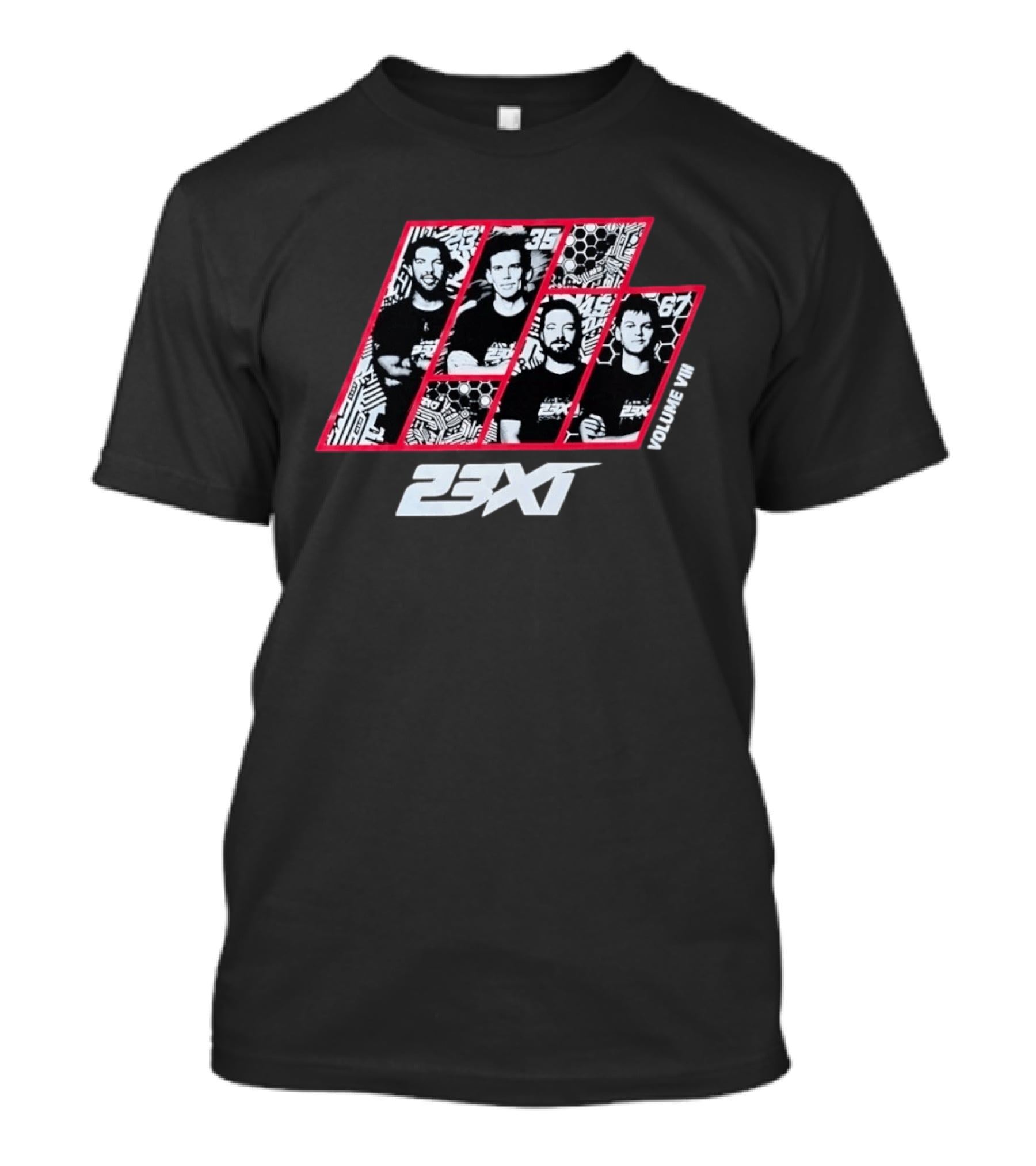 23XI Racing Volume VII NASCAR Bubba Wallace Dr Martens 67 T-Shirt