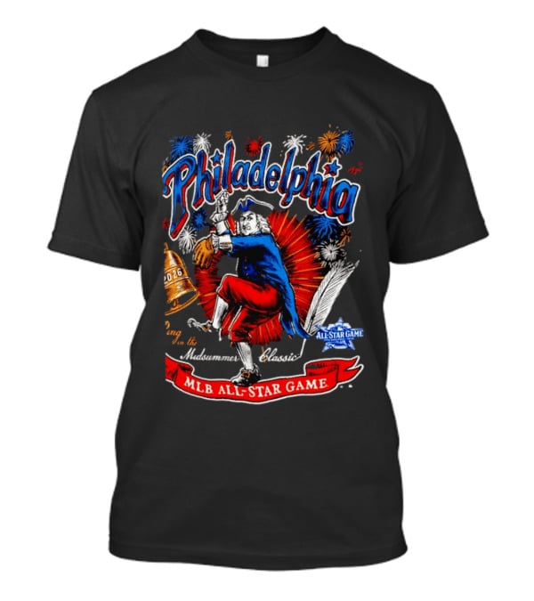 Philadelphia 2026 MLB All Star Game Midsummer Classic Fireworks T-Shirt