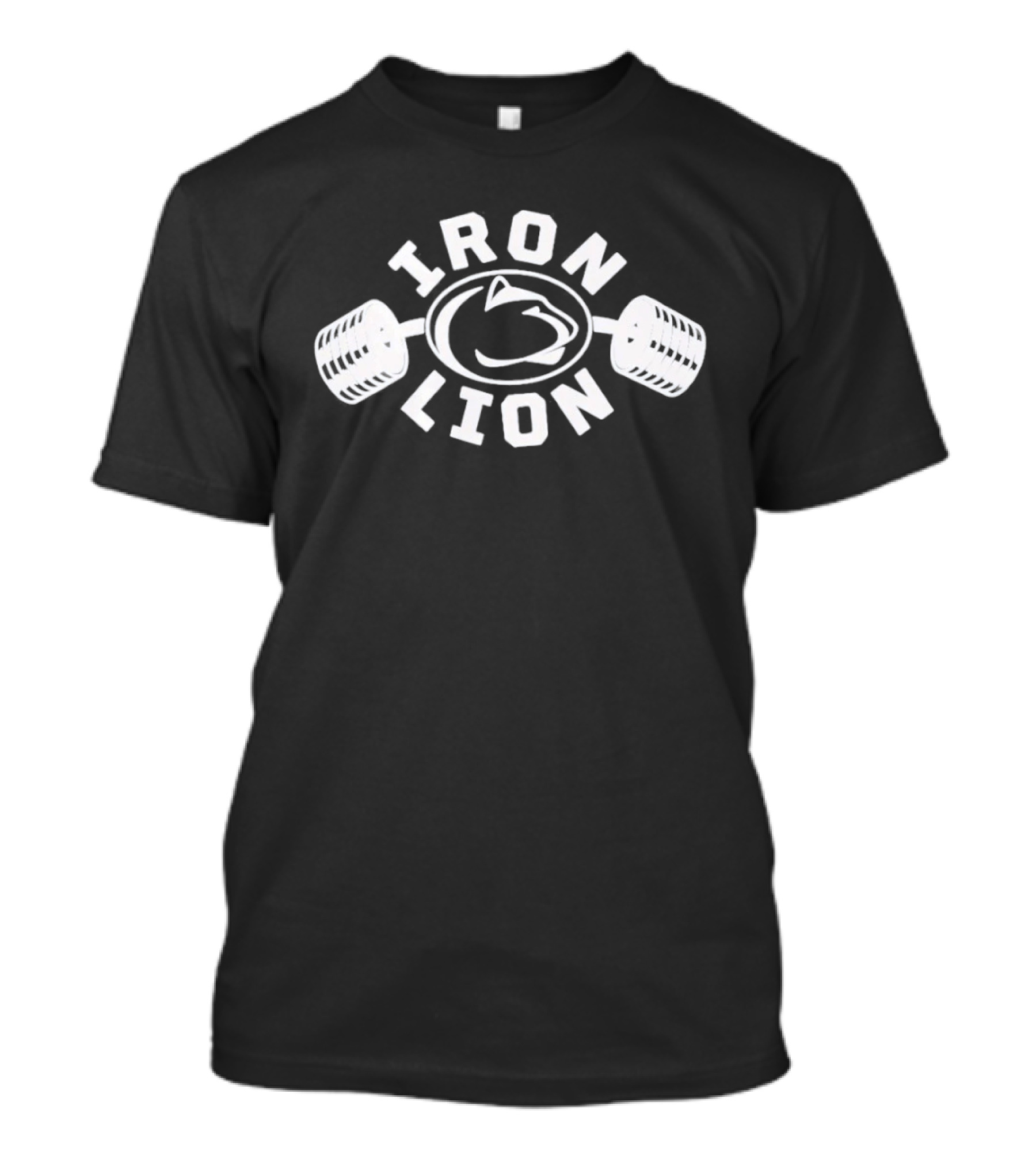 Iron Lion Penn State Nittany Lion Gym Weightlifting T-Shirt