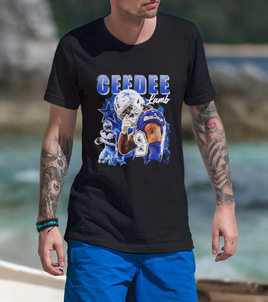 CeeDee Lamb Dallas Cowboys 88 NFL Draft Player 2026 T-Shirt