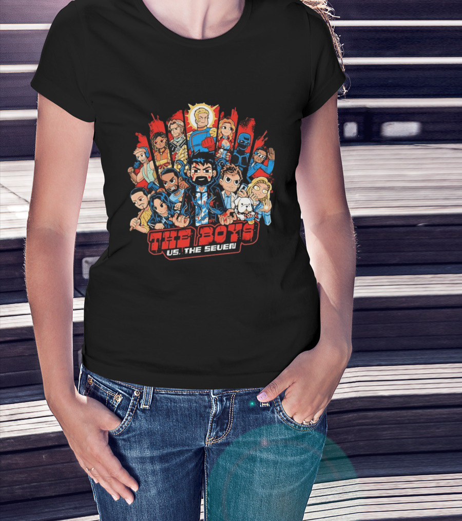The Boys Vs The Seven Scott Pilgrim T-Shirt