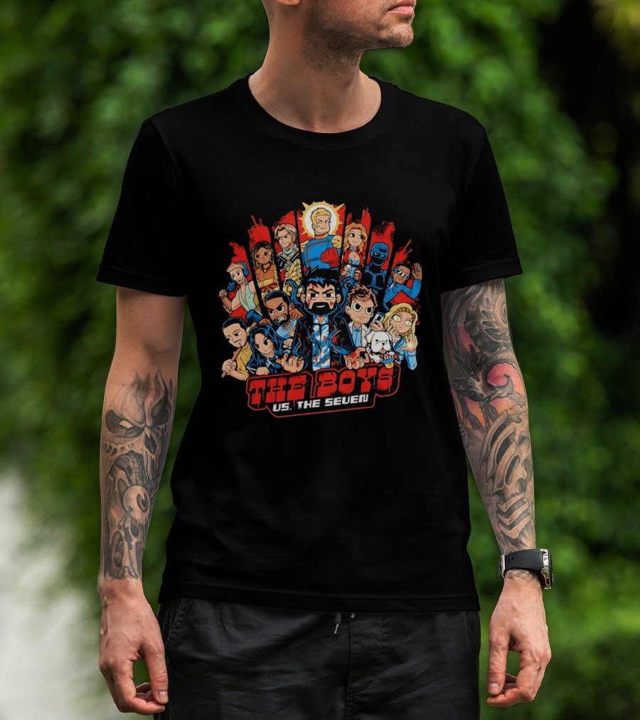 The Boys Vs The Seven Scott Pilgrim T-Shirt