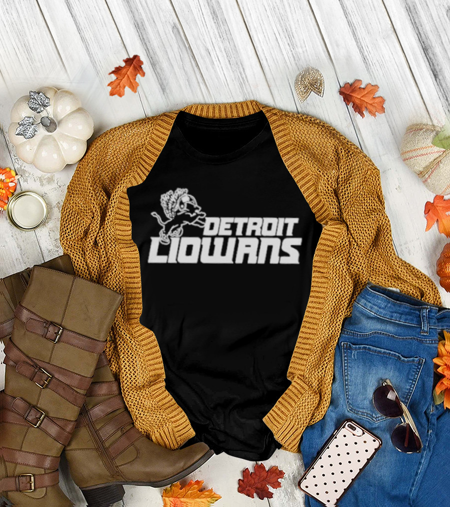 Detroit Lions Liowans Lion T-Shirt
