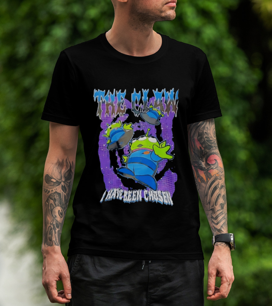 Toy Story Aliens The Claw I Have Been Chosen Pixar Movie Iconic Scene T-Shirt
