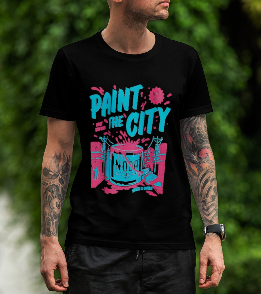 Paint The City Nola New Orleans Drew Orleans T-Shirt
