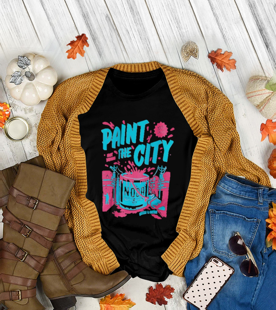 Paint the City Nola New Orleans Drew Orleans T-Shirt