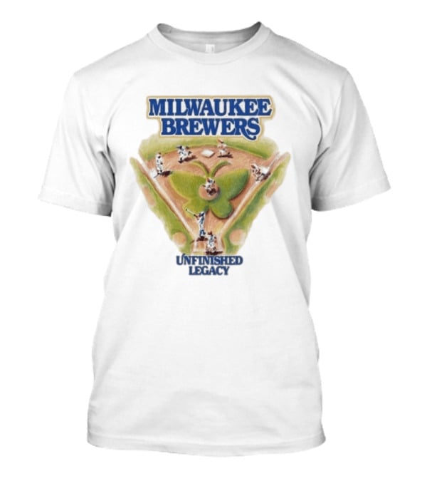 Milwaukee Brewers 2026 Giveaway Unfinished Legacy Local Artist T-Shirt