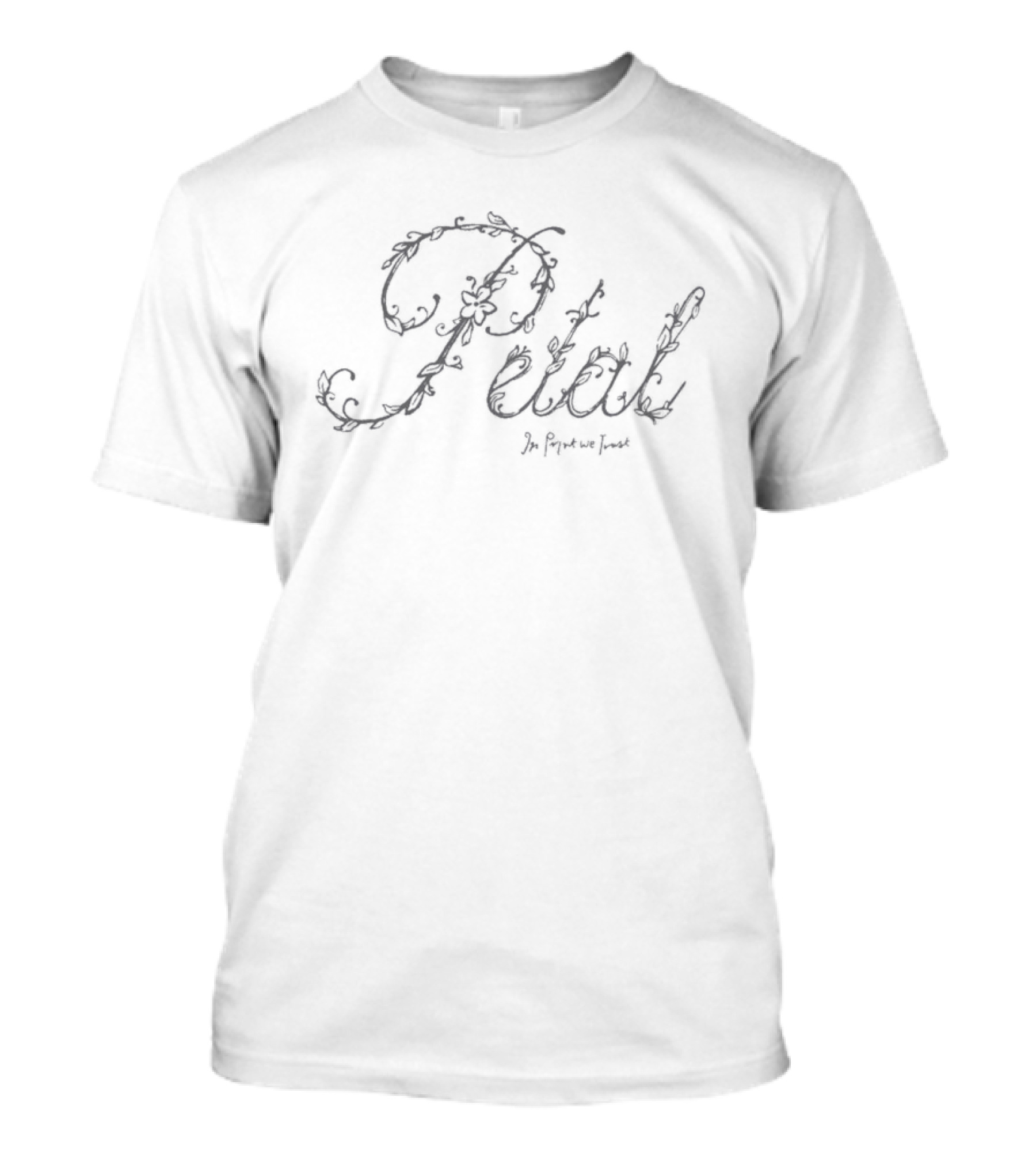 In We Trust Petal By Anastasia Ashley T-Shirt